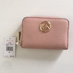 NWT!! Blush pink MK wallet